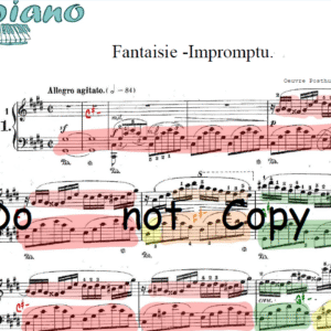 Chopin Fantasy Impromptu sheet music