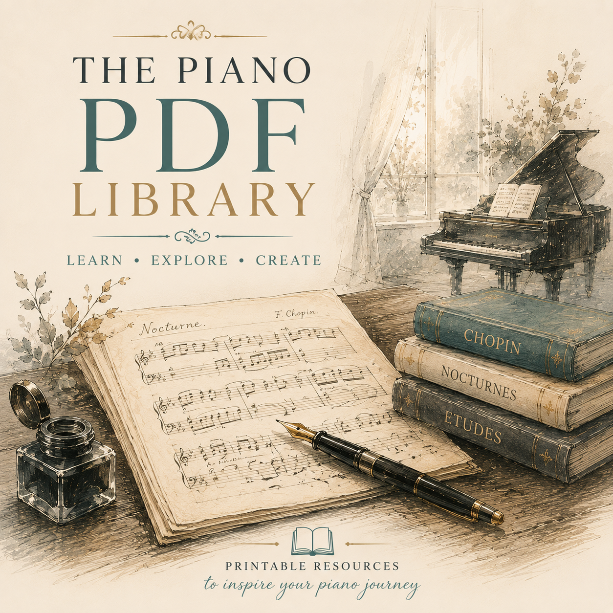 Chord I, IV, V Series - Complete PDF Bundle